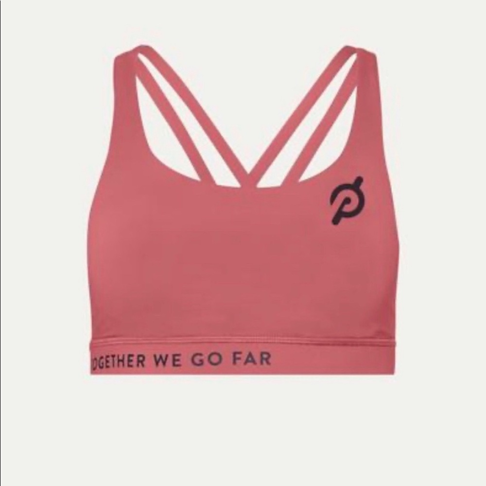 Peloton + Lululemon sports bra